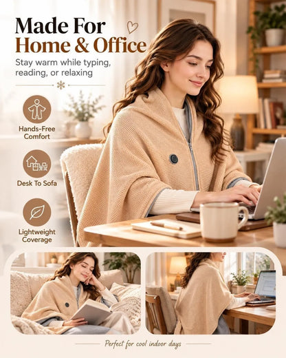 Heated Blanket Shawl